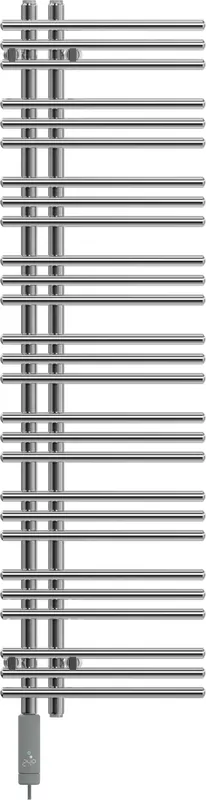 Bon Plan Radiateur de bain Zehnder Yucca Asym IHC Chromé Résistance électrique à gauche